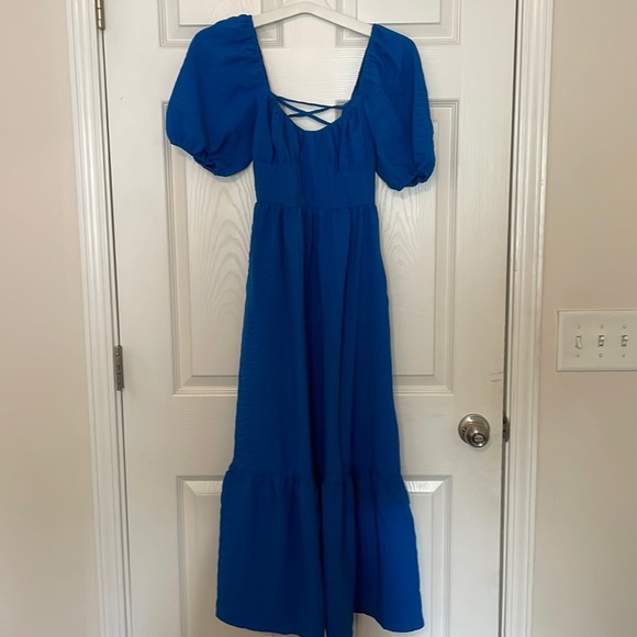 ASOS Dresses & Skirts - ASOS Royal Blue Midi Dress